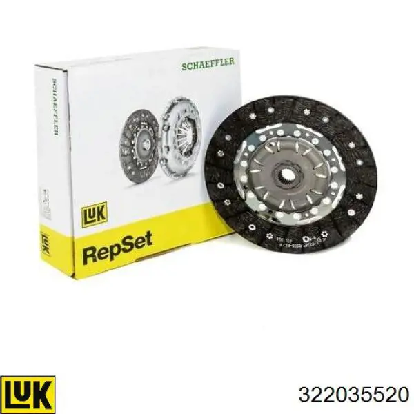 Зчеплення LUK 322035520 ціна, від 47.91 USD