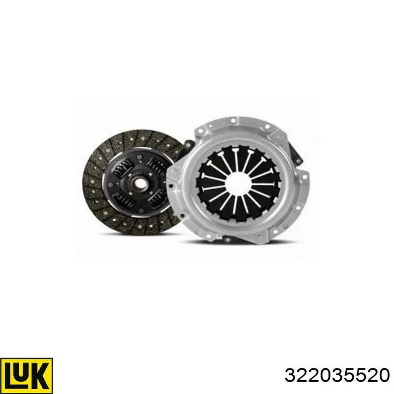 Купити 322035520 LUK Диск зчеплення