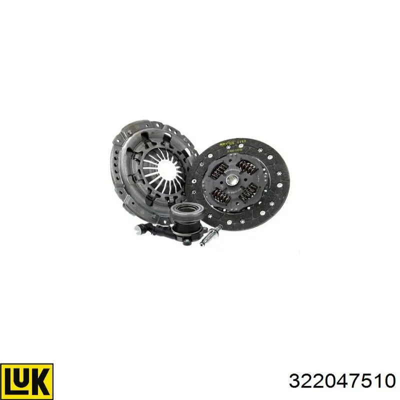 Диск зчеплення ведений Sachs 1878600673
