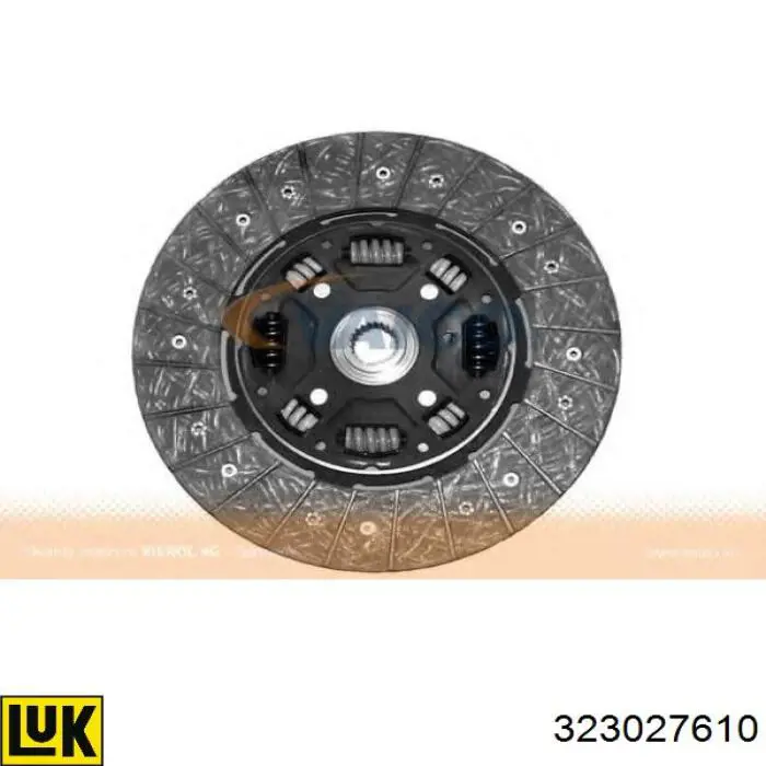 Диск зчеплення 323027610 LUK