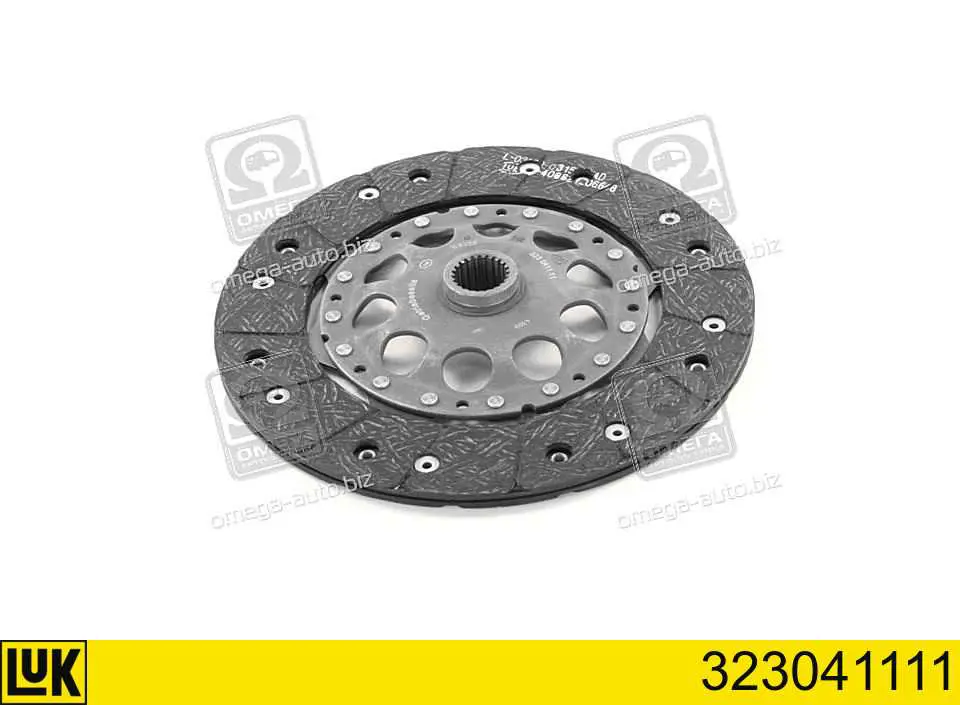 Зчеплення LUK 323041111 ціна, від 80.29 USD