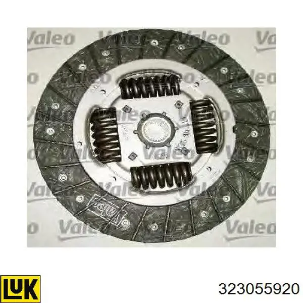 Зчеплення LUK 323055920 ціна, від 59.13 USD