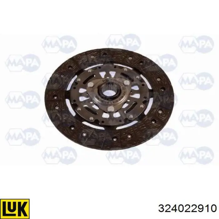 Зчеплення LUK 324022910 ціна, від 85.45 USD