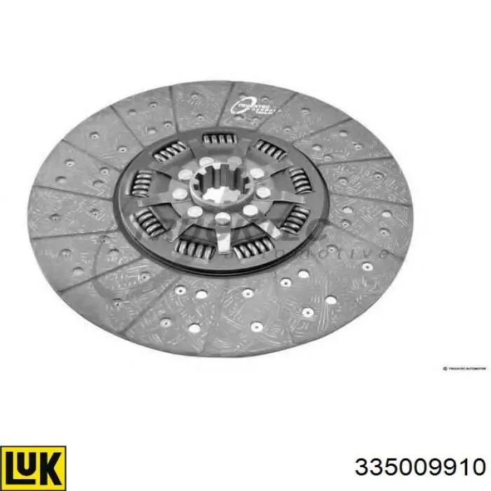 Диск зчеплення ведений Sachs 1878001082