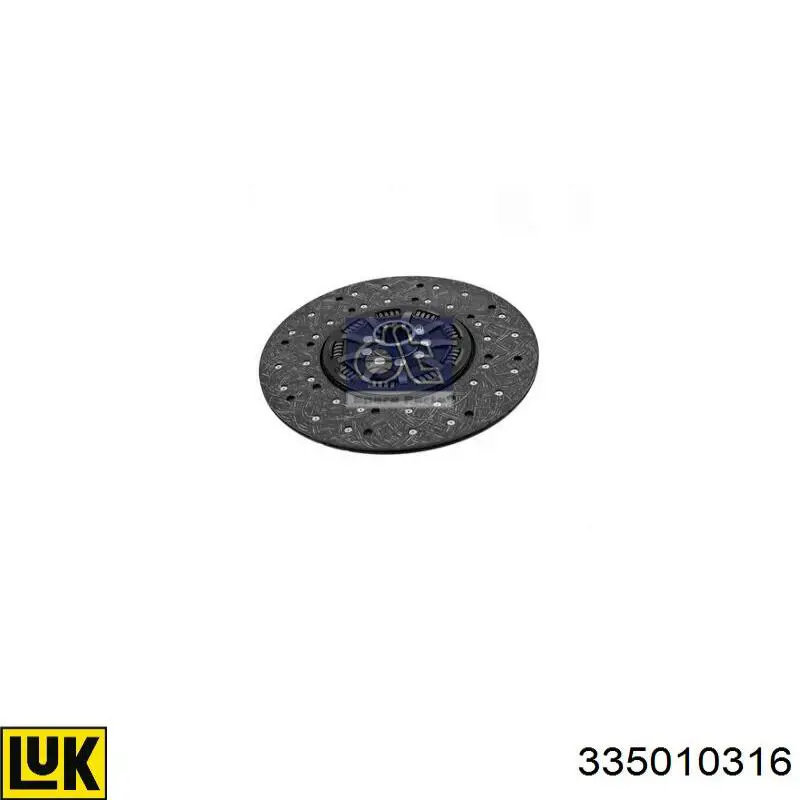 335010316 LUK диск зчеплення