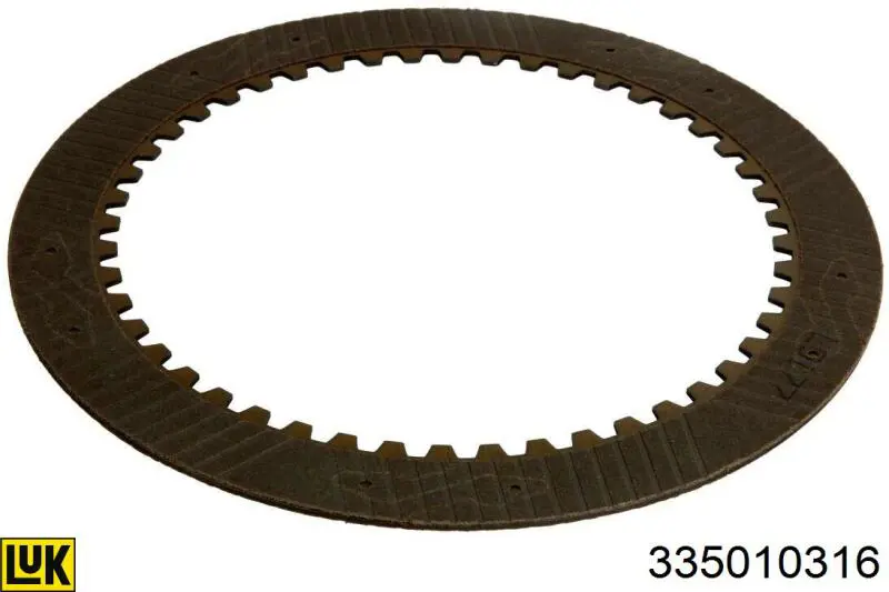 Диск зчеплення ведений Sachs 1878634218