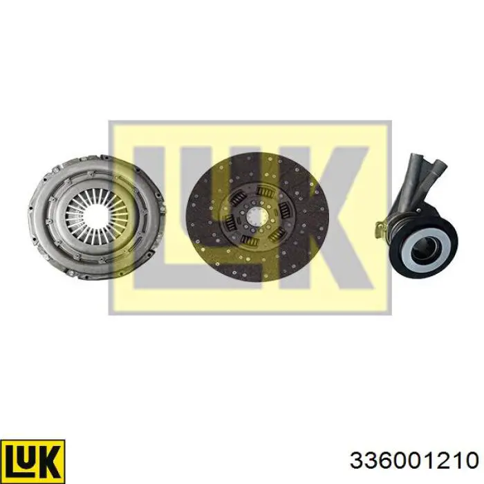 Зчеплення LUK 336001210 ціна, від 245.44 USD