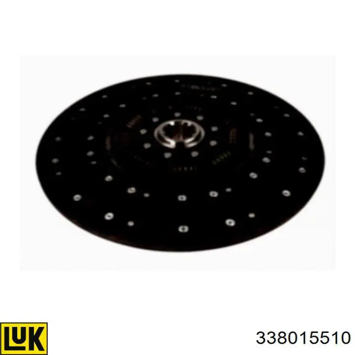 Диск зчеплення 338015510 LUK
