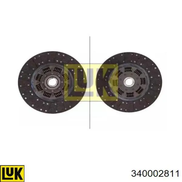 Купити 340002811 LUK Диск зчеплення