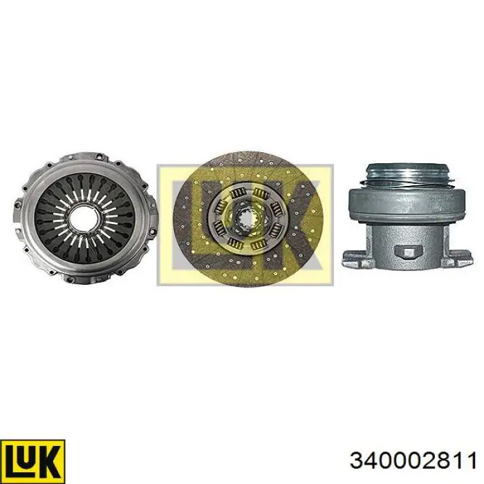 Зчеплення LUK 340002811 ціна, від 310.82 USD