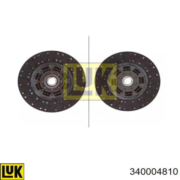 Купити 340004810 LUK Диск зчеплення