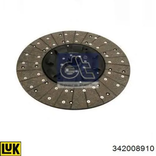 Диск зчеплення 342008910 LUK
