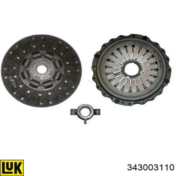Купити 343003110 LUK Диск зчеплення