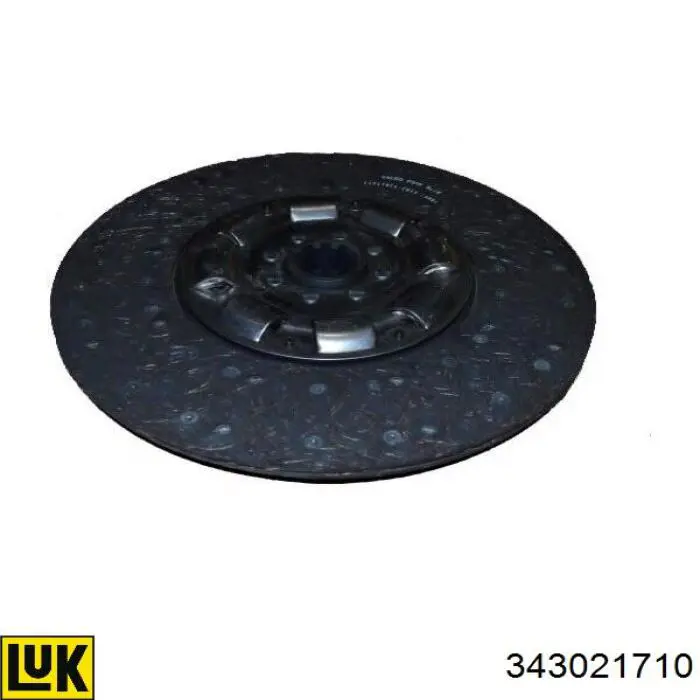 Диск зчеплення 1861998131 Sachs