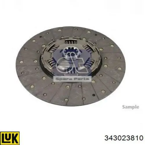 Диск зчеплення ведений Sachs 1878006584