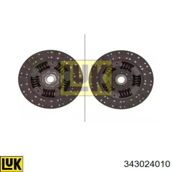 Зчеплення LUK 343024010 ціна, від 547.20 USD