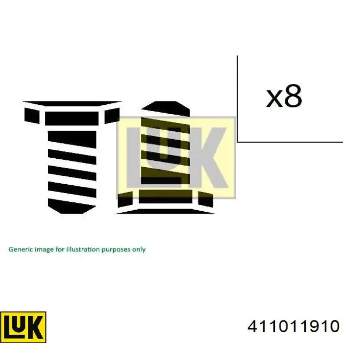 Маховик двигуна LUK 411011910 ціна, від 21.78 USD