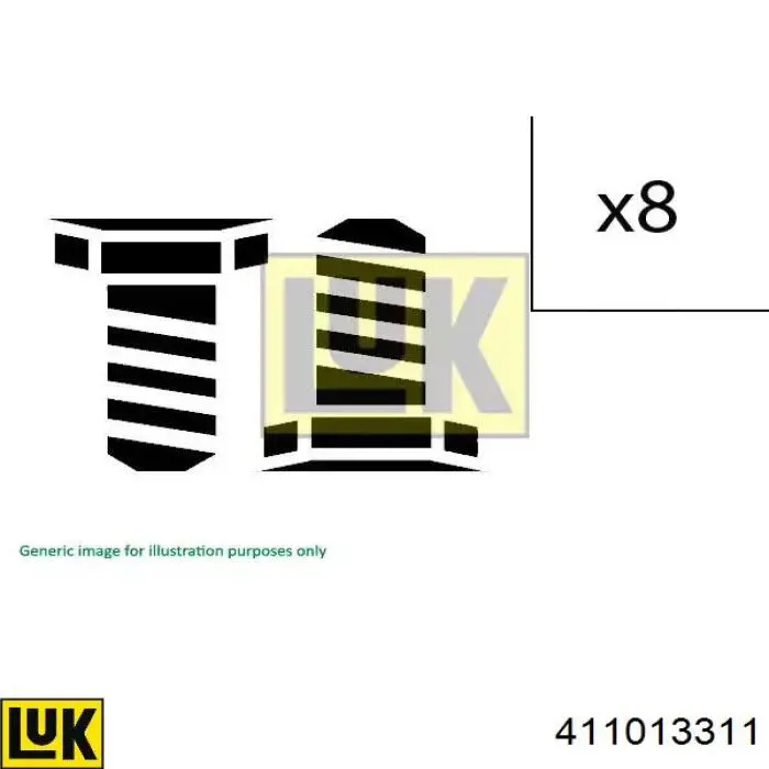 Купити 179618 Febi Болт кріплення маховика