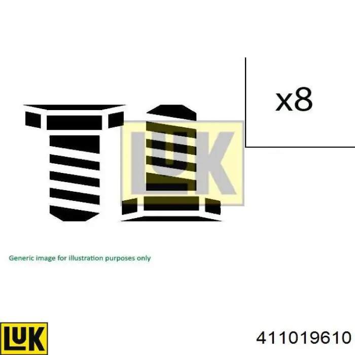 Болт кріплення маховика LUK 411019610 ціна, від 33.81 USD