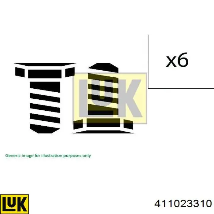 411023310 LUK Болт кріплення маховика