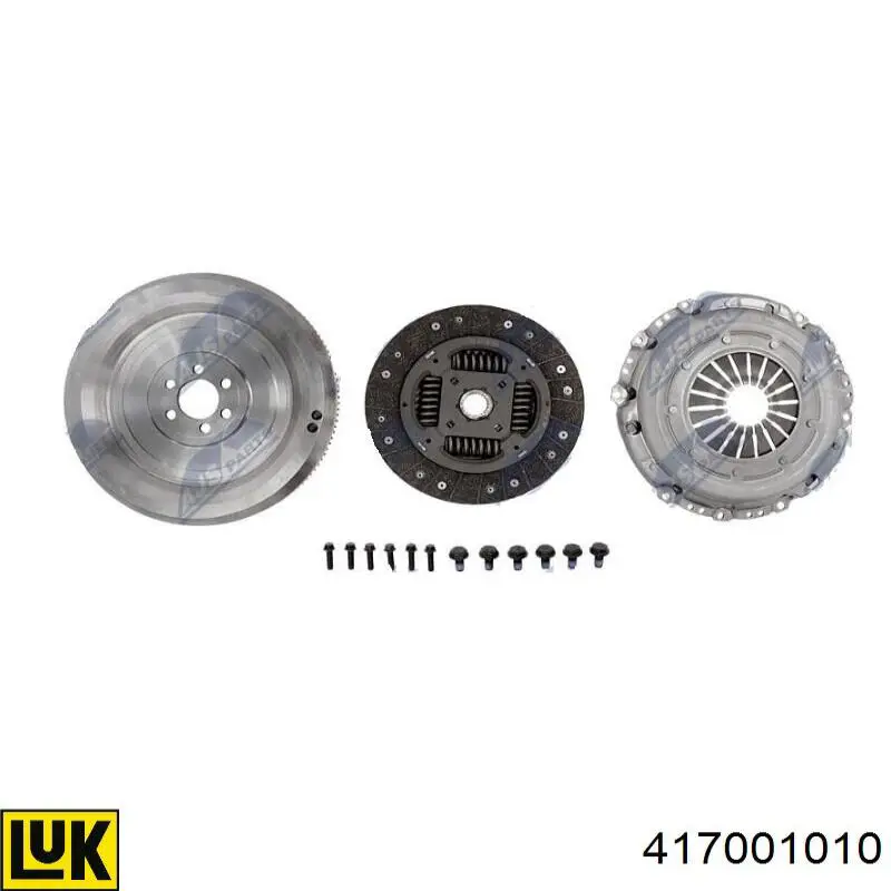 Купити 417001010 LUK Комплект зчеплення (диск, корзина, підшипник)
