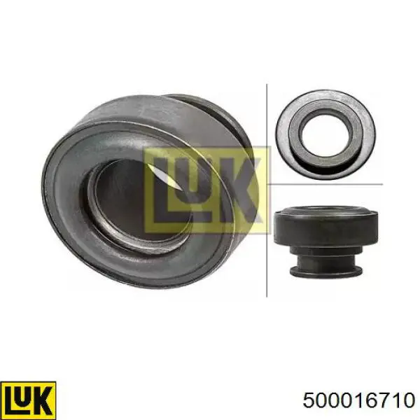 Вижимний підшипник LUK 500016710 ціна, від 24.58 USD
