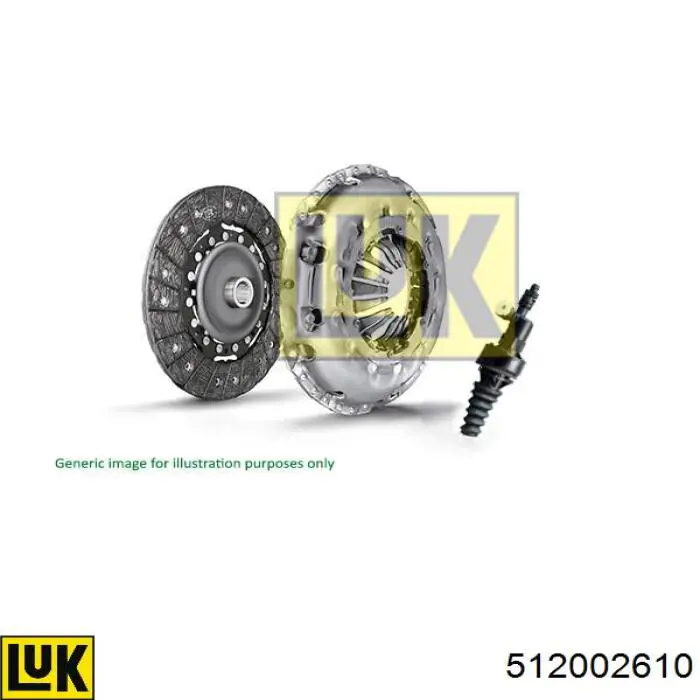 Актуатор зчеплення LUK 512002610 ціна, від 76.65 USD