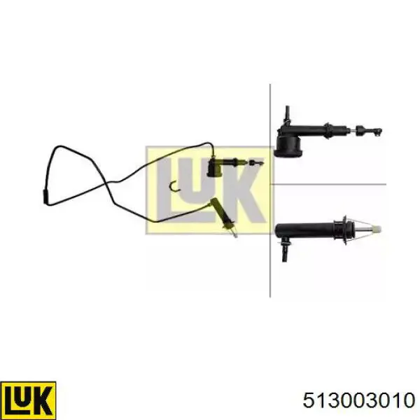 ГЦЗ LUK 513003010 ціна, від 143.00 USD
