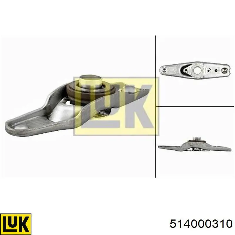 Вижимний підшипник LUK 514000310 ціна, від 51.95 USD