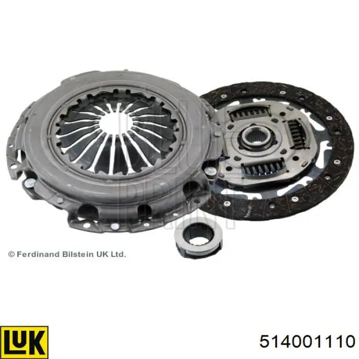 Вилка зчеплення LUK 514001110 ціна, від 24.28 USD