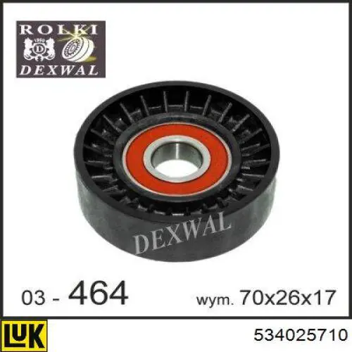 Купити 534025710 LUK Натягувач приводного ременя