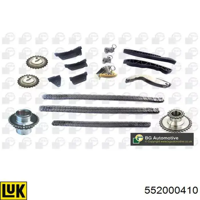 Заспокоювач ланцюга ГРМ, лівий 243874A030ZUHY Zuiko