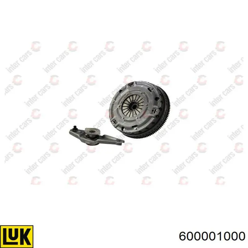 Купити 600001000 LUK Комплект зчеплення (диск, корзина, підшипник)