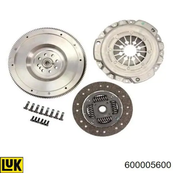 Комплект зчеплення (3 частини) LUK 600005600 ціна, від 700.81 USD