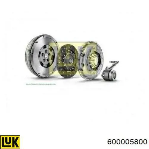 Комплект зчеплення (3 частини) INA 600005800 ціна, від 493.63 USD