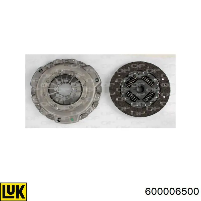 Купити 600006500 LUK Комплект зчеплення (диск, корзина, підшипник)