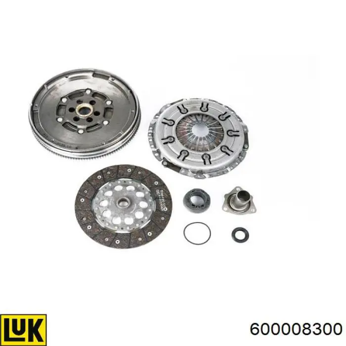 Купити 600008300 LUK Комплект зчеплення (диск, корзина, підшипник)