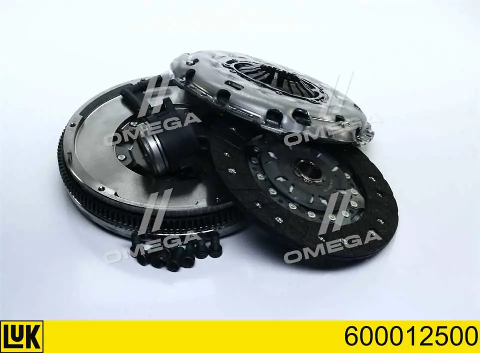 Комплект зчеплення (3 частини) LUK 600012500 ціна, від 612.53 USD