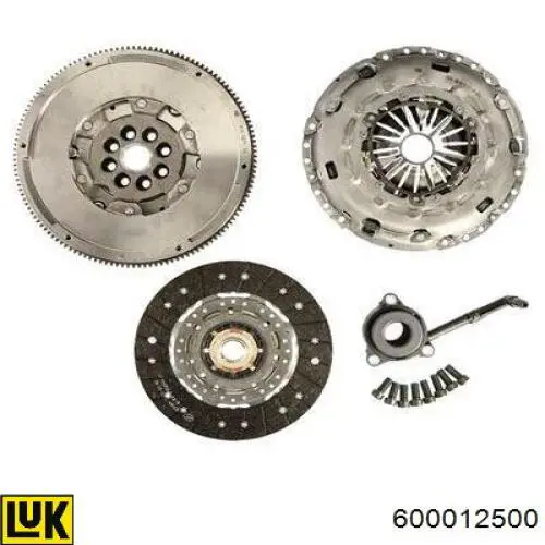 Комплект зчеплення (3 частини) INA 600012500 ціна, від 613.22 USD