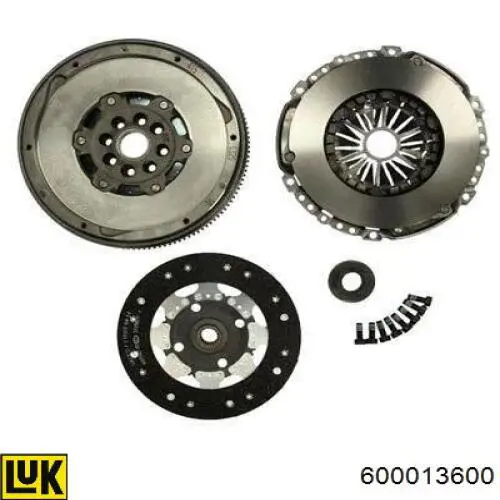Комплект зчеплення (3 частини) LUK 600013600 ціна, від 449.88 USD