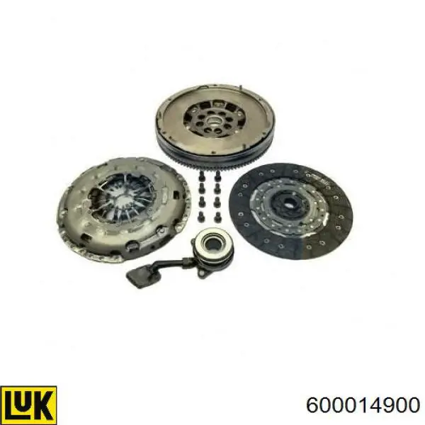 Купити 600014900 LUK Комплект зчеплення (диск, корзина, підшипник)