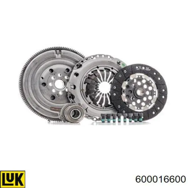 Купити 600016600 LUK Комплект зчеплення (диск, корзина, підшипник)