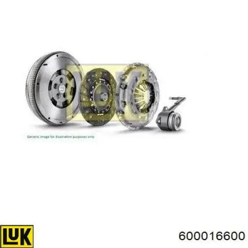 Зчеплення 600016600 LUK