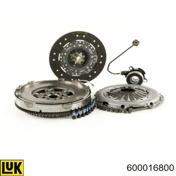 Купити 600016800 LUK Комплект зчеплення (диск, корзина, підшипник)