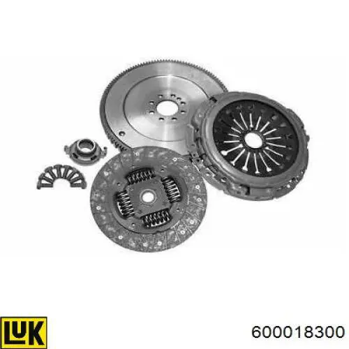 Комплект зчеплення (3 частини) LUK 600018300 ціна, від 111.26 USD