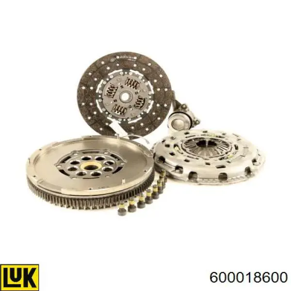 Комплект зчеплення (3 частини) LUK 600018600 ціна, від 521.47 USD