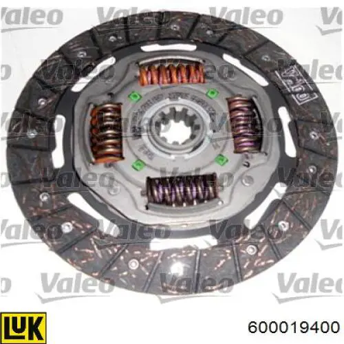 Комплект зчеплення (3 частини) LUK 600019400 ціна, від 558.12 USD