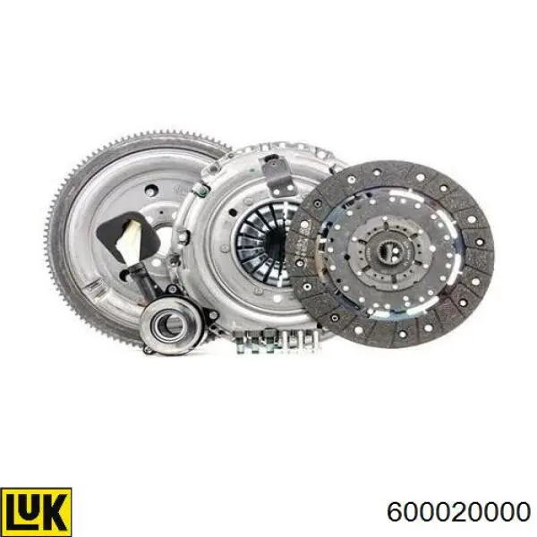 Купити 600020000 LUK Комплект зчеплення (диск, корзина, підшипник)
