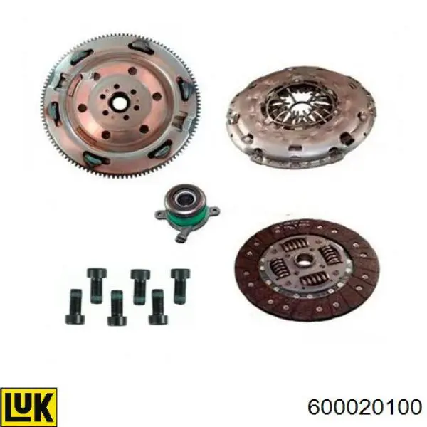Купити 600020100 LUK Комплект зчеплення (диск, корзина, підшипник)