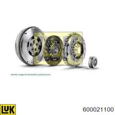 Купити 600021100 LUK Комплект зчеплення (диск, корзина, підшипник)